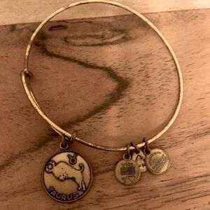 Alex and Ani gold Taurus Bangle Bracelet